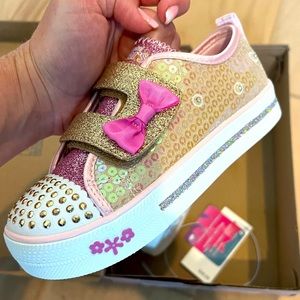Sketchers girls sparkle sneakers size 12 toddler